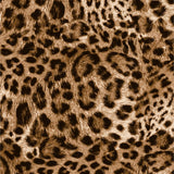 Wachstuch Tischdecke Leopard Luxe – exotische Tischdekoration mit Animalprint, Muster