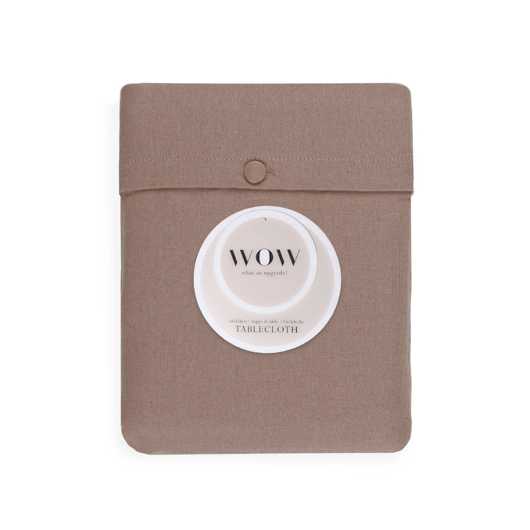 WOW Leinentischdecke, Essence Sable – 150 x 300 cm, Verpackung