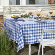 WOW Spring Azurite – Karierte Baumwolltischdecke 150 x 250 cm, Ambiente