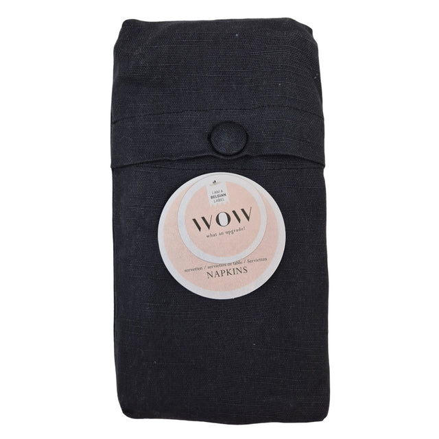 WOW Stoffservietten, Essence Midnight – 45 x 45 cm (4er-Pack)