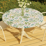 Wild Meadow – Runde Wachstischdecke mit Gummizug