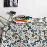 Abwaschbare Tischdecke Chagall mit Schmetterlingen und Blumen 160_1