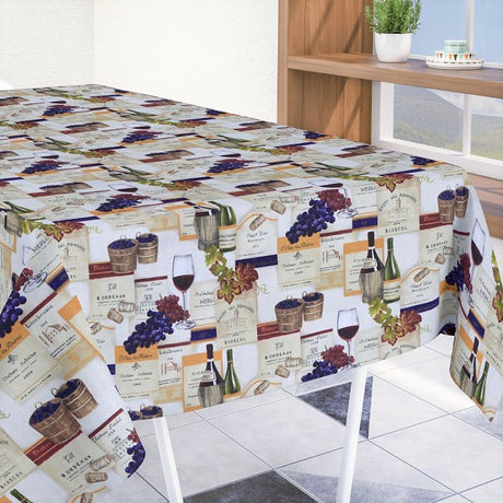 Lautrec - Weinfreuden, abwaschbare Tischdecke für Weinliebhaber