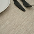 Basic Linen Sand - Leinentischdecke mit Acrylbeschichtung, 100% Leinen