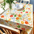 Amanda Weiß - Wachstuch Tischdecke mit Früchten