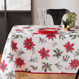 Amaryllis 150 x 240 cm, rechteckige Weihnachtstischdecke