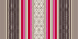 Amelle Taupe, Wachstuch Tischdecke mit klassischen französischen Streifen
