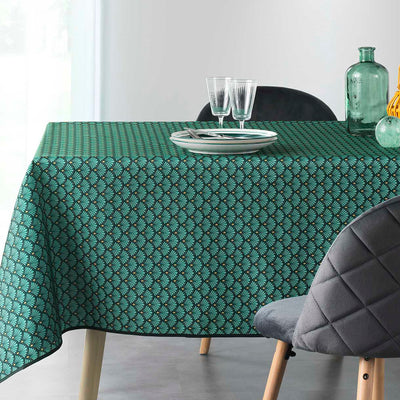 Artchic Grün 150 x 240 cm, rechteckige fleckabweisende Tischdecke