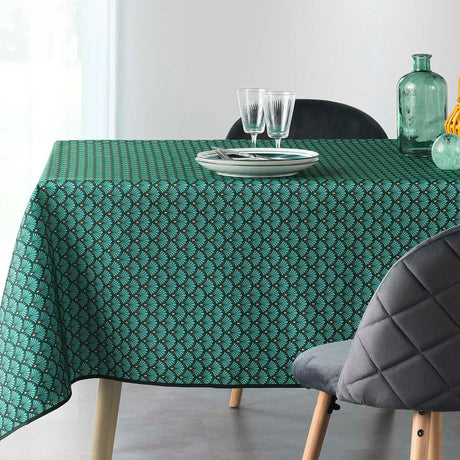 Artchic Grün 150 x 240 cm, rechteckige fleckabweisende Tischdecke