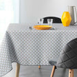 Artchic Weiß 150 x 240 cm, rechteckige fleckabweisende Tischdecke