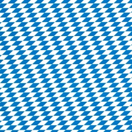 Oktoberfest Wachstischdecke Bayerische Raute – Runde Wachstischdecke mit Gummizug – für Tische Ø 60 - Ø 130 cm