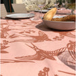 BIRDS Dusty Nut - Notes by Susanne Schjerning - abwaschbare Tischdecke mit rutschfester Unterseite