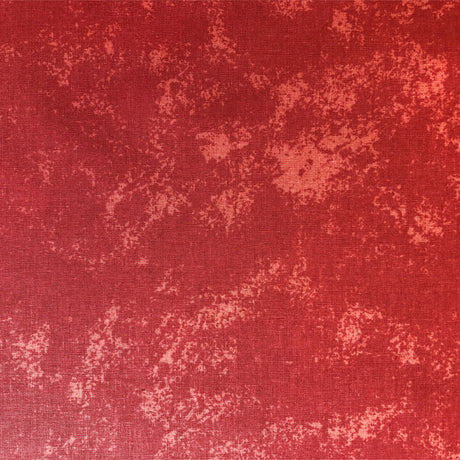 Extra breite Weihnachtstischdecke – abwaschbare Tischdecke in meliertem gebranntem Rot, 160 cm breit