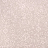 Bredle Grau und Weiß - Schöne abwaschbare Weihnachtstischdecke mit Lurex, 150 cm breit