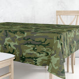 Camouflage – Abwaschbare Tischdecke mit Camouflage-Muster