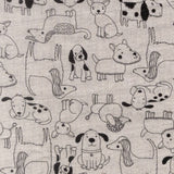 Cani Divertenti e Carini – Abwaschbare Tischdecke mit süßen und lustigen Hunden
