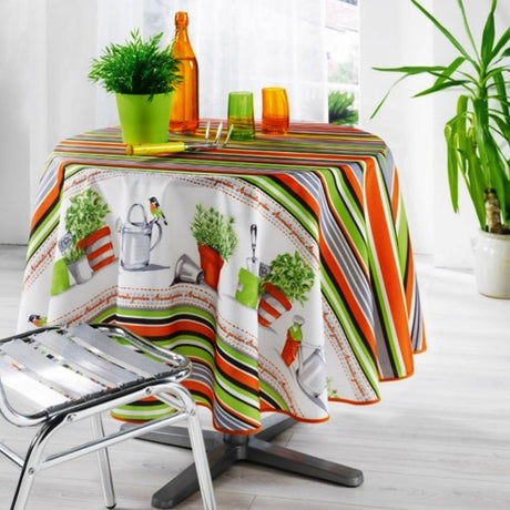 Runde Tischdecke – Catalan, orange