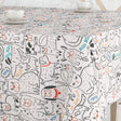 Cats and Dogs - Abwaschbare Tischdecke in Leinenoptik mit Hunden und Katzen
