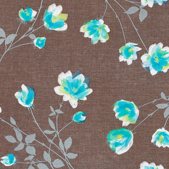 Cheryl Marone, Wachstuch Tischdecke mit blauen Wickenblüten