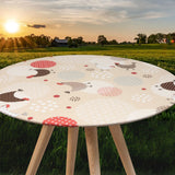 Cocotine Textilia - Runde Wachstischdecke mit Gummizug