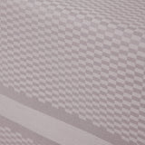 Compliments Damast Tischdecke Tile, Aschrosa - 150 x 300 cm, Nahaufnahme