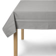 Compliments Damast Tischdecke Tile, Silbergrau - 150 x 350 cm