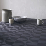 Compliments Wind Damast Tischdecke, grau - 140 x 180 cm