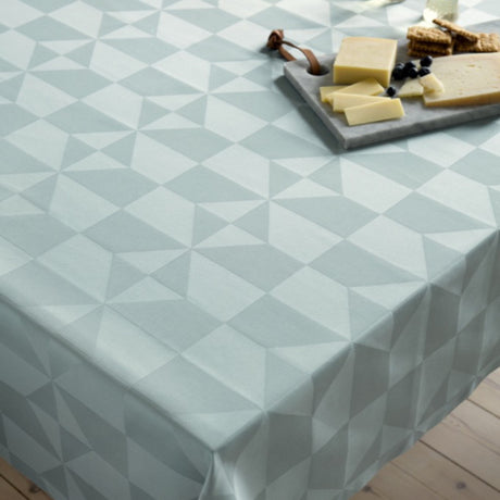 Compliments Wind Damast Tischdecke, Grün - 160 x 270 cm