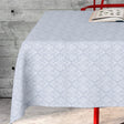 Daumier Blanco, jacquardgewebte abwaschbare Tischdecke, 160 cm breit
