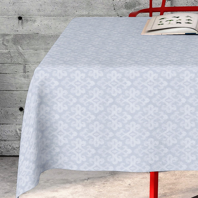 Daumier Blanco, jacquardgewebte abwaschbare Tischdecke, 160 cm breit