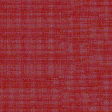Deco Lino Rot - Einfarbige Wachstuch Tischdecke in Leinenoptik