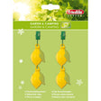 Tischdeckenbeschwerer Citron – 4er-Set