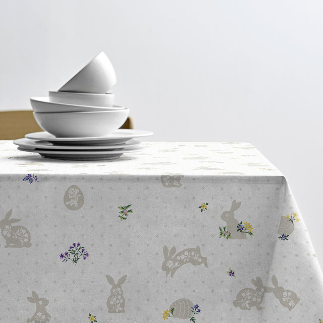 Easter Blossom - Södahl abwaschbare Ostertischdecke aus 100% Baumwolle mit rutschfester Unterseite