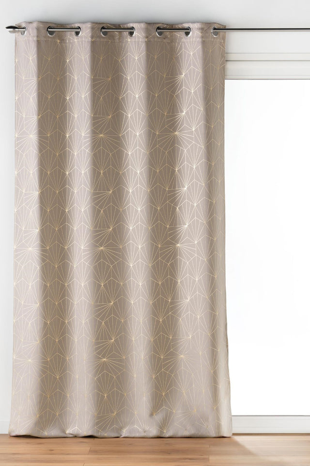 Eclat Taupe – Verdunkelungsvorhang 140 x 260 cm