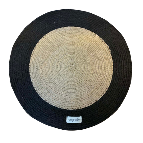 Engholm Thor rundes Tischset Kaffee/Camel – Ø40 cm