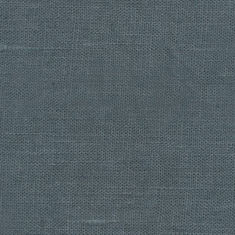 Einfarbige acrylbeschichtete Leinentischdecke - 140 cm breit - Blau