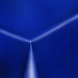Uni Color - Einfarbige, halbglänzende Wachstuch Tischdecke, 140 cm breit - Blau