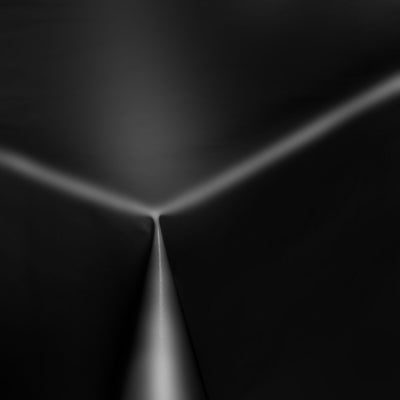 Uni Color - Einfarbige, halbglänzende Wachstuch Tischdecke, 140 cm breit - Schwarz