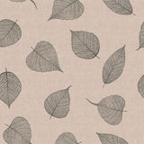 Muster und Farbe – Textillia Feuillys Linen – Runde Wachstischdecke mit Gummizug