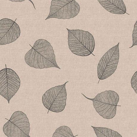 Muster und Farbe – Textillia Feuillys Linen – Runde Wachstischdecke mit Gummizug