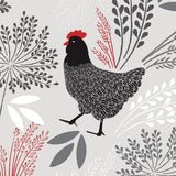 Fjerkræ Flora – Nahaufnahme Huhn