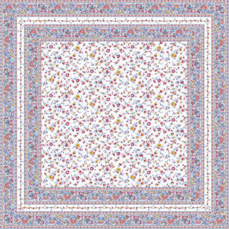 Fleurs Des Champs Multi - Rechteckige Provence-Tischdecke 160 x 250 cm, Motiv