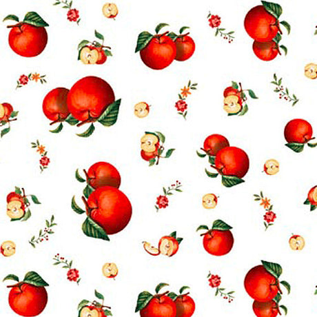 Äpfel, Tischfolie transparent