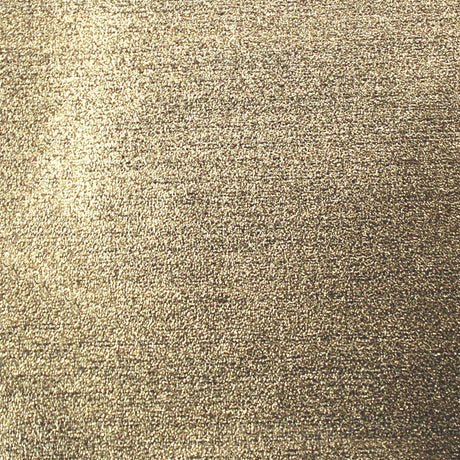 Nahaufnahme einer einfarbigen goldenen Wachstuch Tischdecke für Weihnachten in Metallook