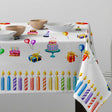 Happy Birthday – Geburtstagstischdecke – mitreißend festliche abwaschbare Tischdecke