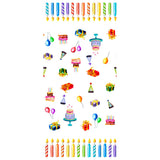 Happy Birthday – Geburtstagstischdecke – mitreißend festliche abwaschbare Tischdecke