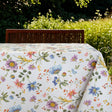 Havens Flor - Wachstuch Tischdecke mit aufgeblühten Blumen in vielen Farben