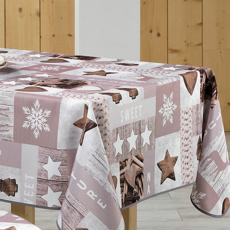 Altitude Hyttejul - fleckabweisende Weihnachtstischdecke, 150 x 240 cm
