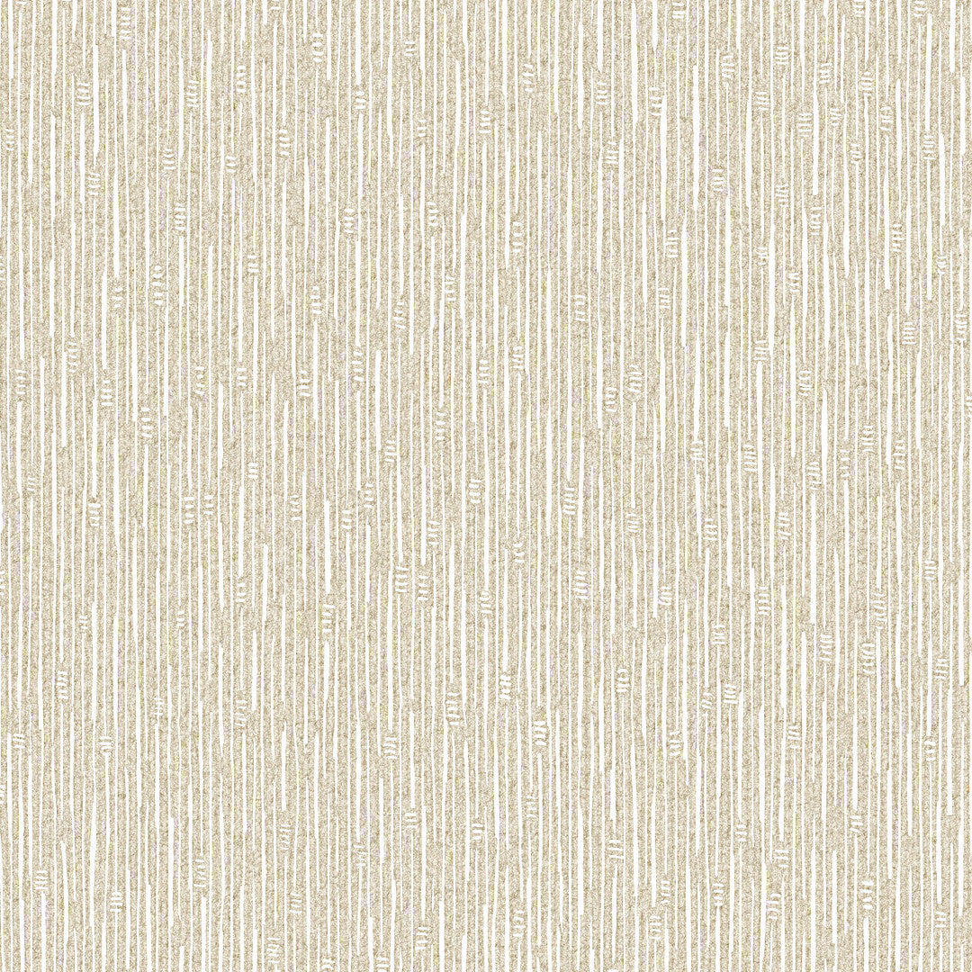 Lola Japondi Sand – Minimalistische Wachstuch Tischdecke mit natürlicher Eleganz, Muster