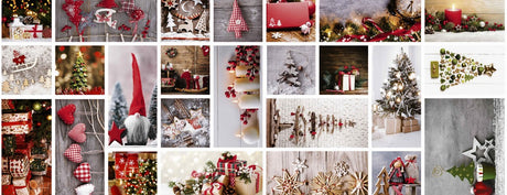 Wachstuch Tischdecke für Weihnachten – Weihnachtsdeko-Werkstatt